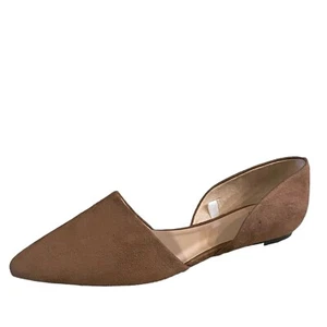 A New Day Womens Brown Slip On Flats Shoes Size 10 New - Picture 1 of 12