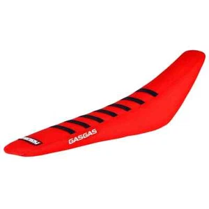 Enjoy Manufacturing Gas Gas seat cover MC 85 2021 - 2024 ALL RED BLK RIBBED LOGO - Picture 1 of 1