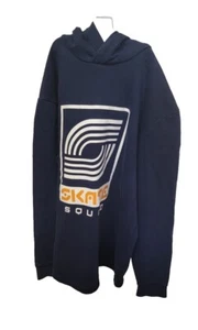 H&M  Skate Squad  Navy Hoodie Sweats Size 14Y+ EUC - Picture 1 of 8