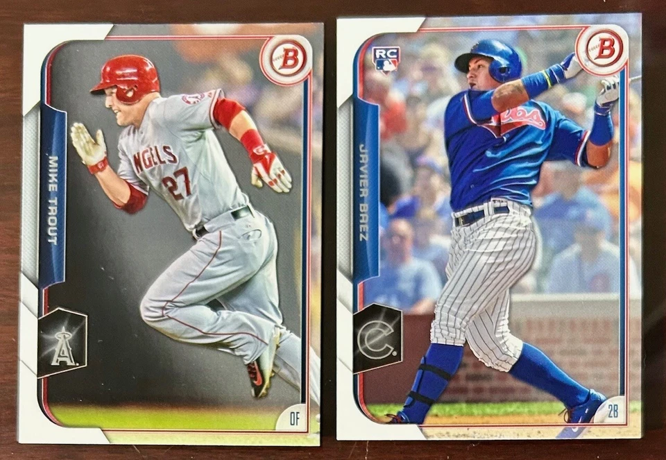 2015 Bowman Paper Base (#1-150): U Pick, 35 Cent Shipping + Discounts! - Image 1 of 1