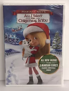 Mariah Carey's All I Want for Christmas is You DVD New Plus Bonus Features - Picture 1 of 3