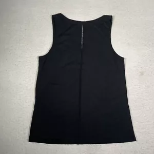 A New Day Tank Top Size Medium Black V-Neck Sleeveless Stitched Back Women's - Picture 1 of 8