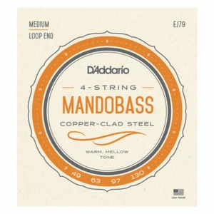 Cuerdas de mandobass de cobre D'Addario EJ79, 49-130 - Imagen 1 de 3