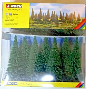 Noch 24641 - Sortiment - 16 Tannen - Höhe 10 - 14cm - beflockt - Spur H0 / TT - Bild 1 von 2
