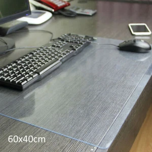 2x 1.5mm Arbeitsunterlage transparent Schreibunterlage Schreibtischunterlage PVC - Bild 1 von 12
