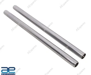 Fork Pipe Stanchions Set For YAMAHA RX100 Motorcycle - Foto 1 di 6