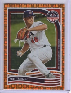 Trey Yesavage 2024 Panini USA Stars & Stripes ORANGE Parallel 60/75 Card #6 - Picture 1 of 2