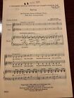 Lot 19 Copies SYLVIA Choral Sheet Music SA from G. Schirmer's Secular Chorus