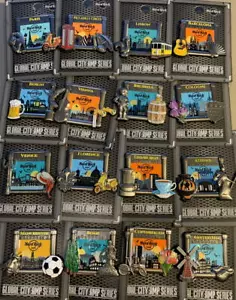 Hard Rock Cafe 2020 3-D GLOBAL CITY AMP Series PIN on Card --- You Pick City! - Picture 1 of 30