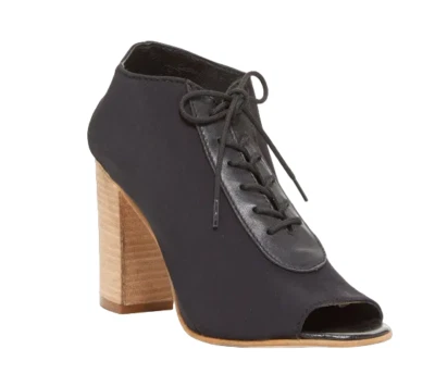 Steve Madden Botas Tacón Botines con Cordones Margee Negro Mujer 6 Foto 1 de 4