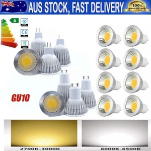 9W 15W GU10 LED Bulbs COB Warm/Cool White Globe Lamp Lights Spotlight Downlight - Picture 1 of 12