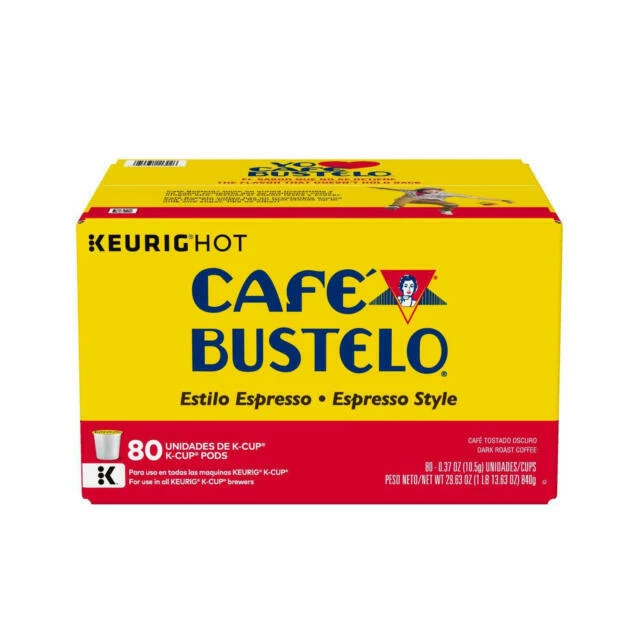 Café Bustelo Espresso Style Coffee (Pack of 80)