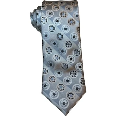 Steve Harvey Celebrity Edition Necktie Tie Men's Size 58" Gray 100% Polyester - Image 1 of 3
