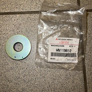Genuine Mitsubishi L200 KA4T/KB4T 2005-09 Crankshaft Pulley Washer MN119812 - Picture 1 of 3