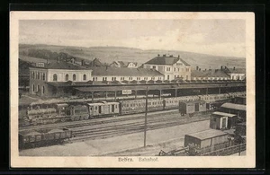 Bebra, Ansichtskarte, Ansicht des Bahnhofs  - Picture 1 of 2