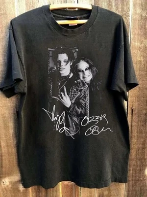 Signature Yungblud And Ozzy short sleeve Black color Unisex Tshirt S-5XL - Image 1 of 2