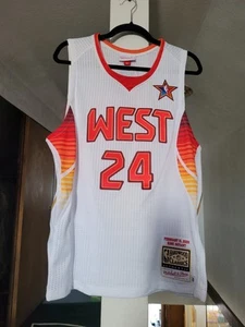 LA Lakers Kobe Bryant 2009 All Star Jersey 40 Medium Mitchell And Ness - Picture 1 of 8