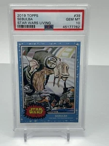 2019 Topps Star Wars Living Set 39 Sebulba PSA 10 Gem Mint - Picture 1 of 2