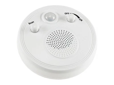 CHILITEC Radio mit Bewegungsmelder, FM-Radio, Batterie 3x AA, 3m Reichweite
