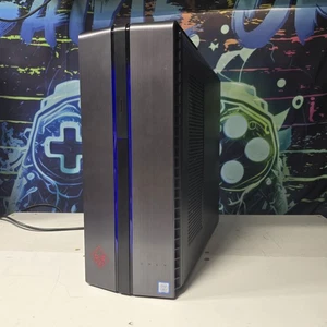 HP OMEN 870 DT i7-6600K Gen 16GB RAM RX 480 2TB HDD + 256GB SSD RGB - Picture 1 of 17