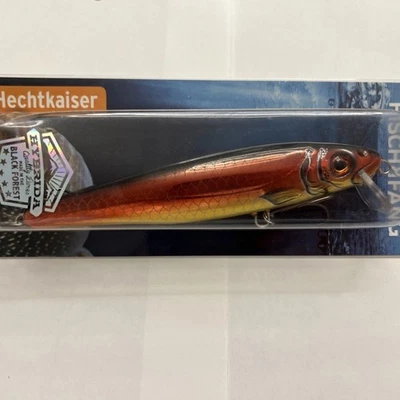 fisch und fang wobbler Jerkbait Angeln Hybrida VMC Haken Hechtköder Crankbait EM - Bild 1 von 3