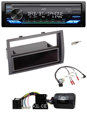 JVC Bluetooth DAB USB Lenkrad Autoradio für Citroen Jumper Peugeot Boxer 06-08 - Bild 1 von 4