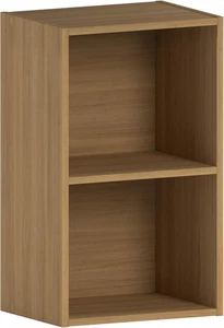 Oxford, Libreria a Cubi a 2 Ripiani, in Legno, per Esporre E Conservare, per Uff - Foto 1 di 12