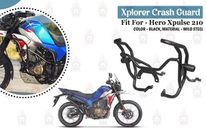 Fit For Hero XPulse "210 Black Xplorer Crash Guard" - Imagen 1 de 10