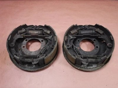 Jeep Wrangler YJ TJ 90-06 Dana 35 9" placas de respaldo de freno de tambor Cherokee XJ Foto 1 de 4