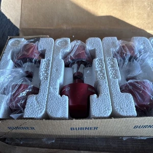 Wolf Range Knob Set of 9 Red and Black 807920 - Picture 1 of 9