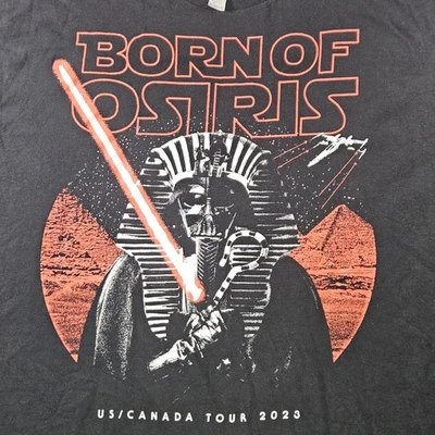 Born Of Osiris Metal Band Darth Vader Shirt 2XL Black US/Canada Tour 2020 - Image 1 of 4