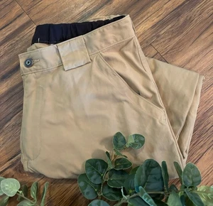 Duluth Trading Mens Flex Dry On The Fly Pants Large 32” Beige - Picture 1 of 5