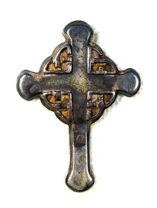 Artisan Sterling Cast Handmade Vintage Celtic ''Cross'' Pendant - Picture 1 of 3