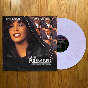 LAVENDER VINYL----  Whitney Houston THE BODYGUARD Original Soundtrack Album 1113 - Picture 1 of 7
