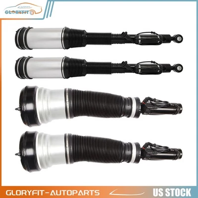 2 pares de puntales de suspensión neumática delanteros + traseros para Mercedes W220 S350 S430 S500 S600 Foto 1 de 4