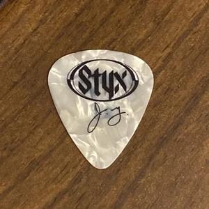 Styx James Young JY 2011 Tour Guitar Pick - Picture 1 of 2