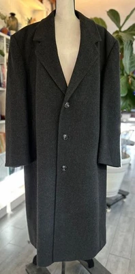 100% Merino Wool Trench Coat Stafford Sz 46 men or women XL - Image 1 of 4