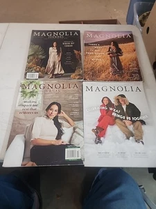 The Magnolia Journal Magazine Lot 4 Issues 17 20 28 29 Joanna Gaines - Imagen 1 de 6