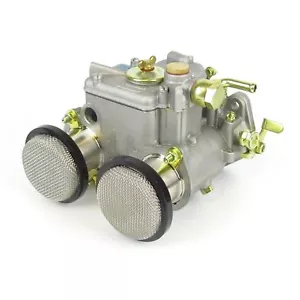 2 x Weber DCOE40 IDF40 Dellorto DHLA40 DRLA40 on trumpet mesh filter gauzes - Picture 1 of 3