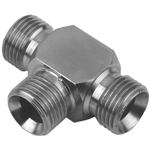 HYDRAULISCHER STECKER GLEICH T-STÜCK ADAPTER BSPP - ALLE GRÖßEN 60° KONUS, 1/8" auf 1" BSP - Bild 1 von 1