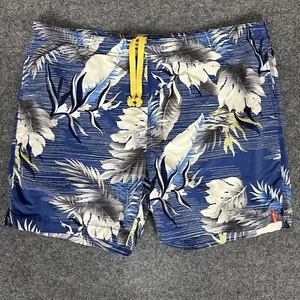 Costume da bagno Tommy Bahama Relax uomo L 42x5,5 blu floreale fodera in rete pantaloncini nylon - Foto 1 di 8