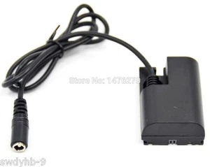 DR-E6 DC Coupler LP-E6 dummy battery fit Canon ACK-E6 Mark II III 5D2 EOS 5D3 6D - Picture 1 of 4