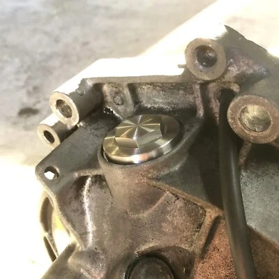 VW 085 Gearbox Timing Inspection Cap Stainless Steel - Mk2 Polo Golf - Image 1 of 4