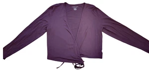 American Eagle Purple Cardigan XL Open Front Soft and Sexy Casual Women's Wear - Picture 1 of 3