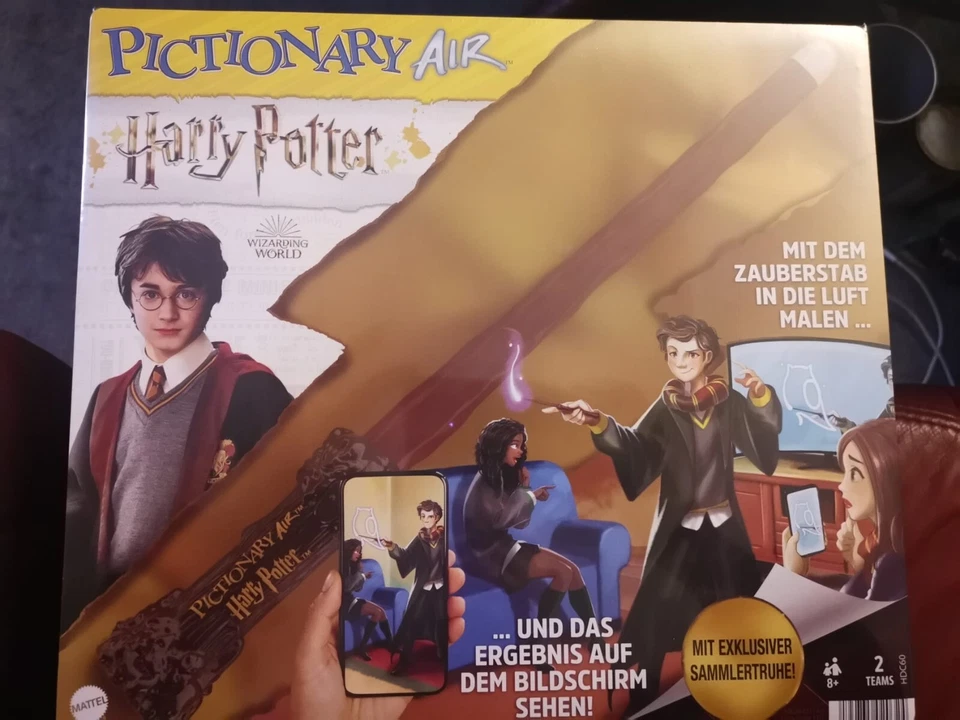 Mattel Pictionary Air Harry Potter Familienspiel