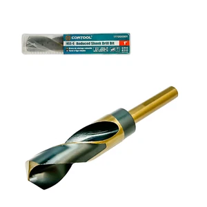 1 Inch Reduced Shank High Speed Steel Drill Bit for Metal and Steel | HSS M2 Bla - Picture 1 of 12