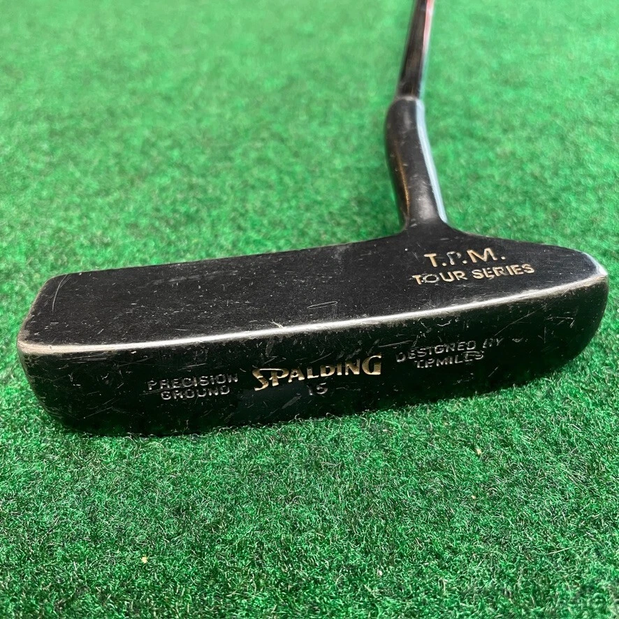 Spalding T.P.M. Tour Series 15 35" putter steel shaft Spalding TPM grip RH - Image 1 of 4