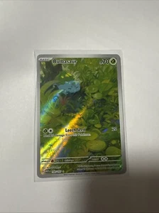 2023 Pokemon Bulbasaur 166/165 Scarlet & Violet 151 Holo - Picture 1 of 2