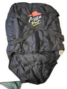 Black Pizza Hut Delivery Bag. Logo On top. Three Pie Capacity - Picture 1 of 6