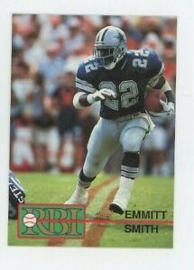 Emmit Smith - Dallas Cowboys - Ballstreet Football Card -Trade Show Card ERROR